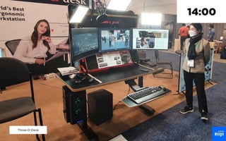 Le 04/02/2022 © Niji ⎹ 2022
© Niji ⎹ 2022
14:30
14:00
Three-D Desk
 