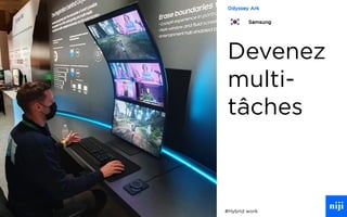 32
Devenez
multi-
tâches
#Hybrid work
Odyssey Ark
Samsung
 