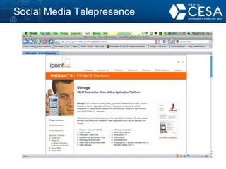 Social Media Telepresence 