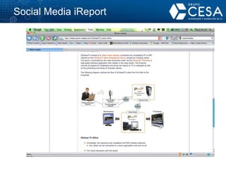 Social Media iReport 