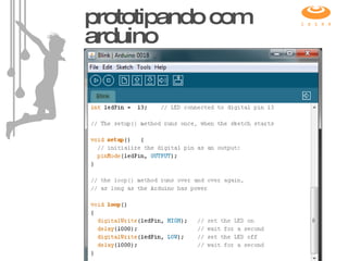 prototipando com arduino 