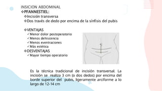 cesarea-dr-mennd.pptx técnica quirúrgica | PPTX