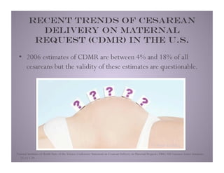 Babies On Demand: Cesarean Delivery by Maternal Request | PDF