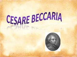 Cesare Beccaria 