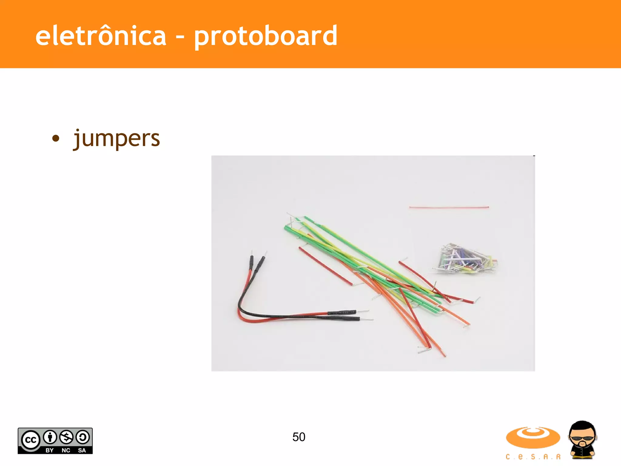 eletrônica – protoboard jumpers 