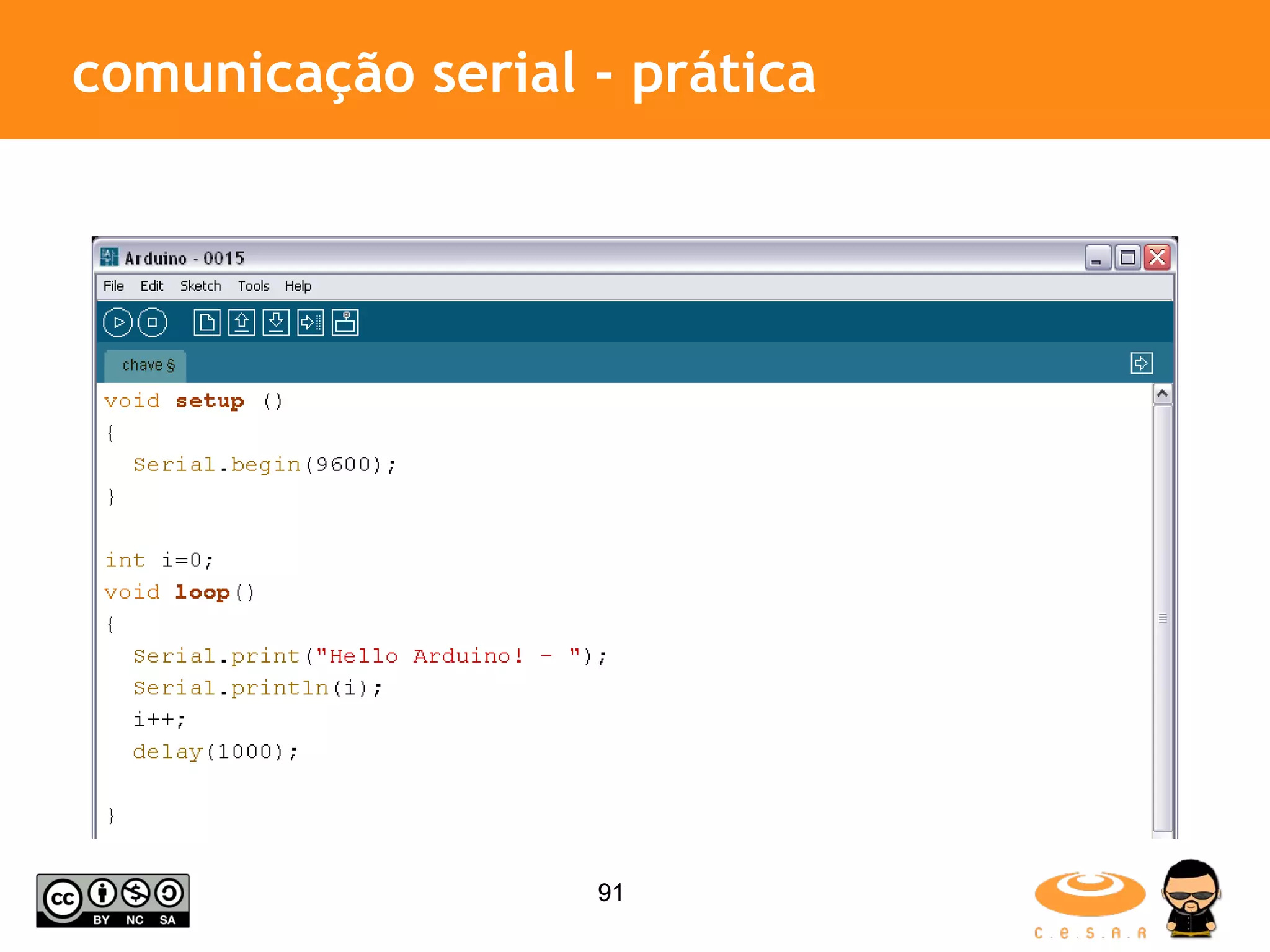 comunicação serial - prática 