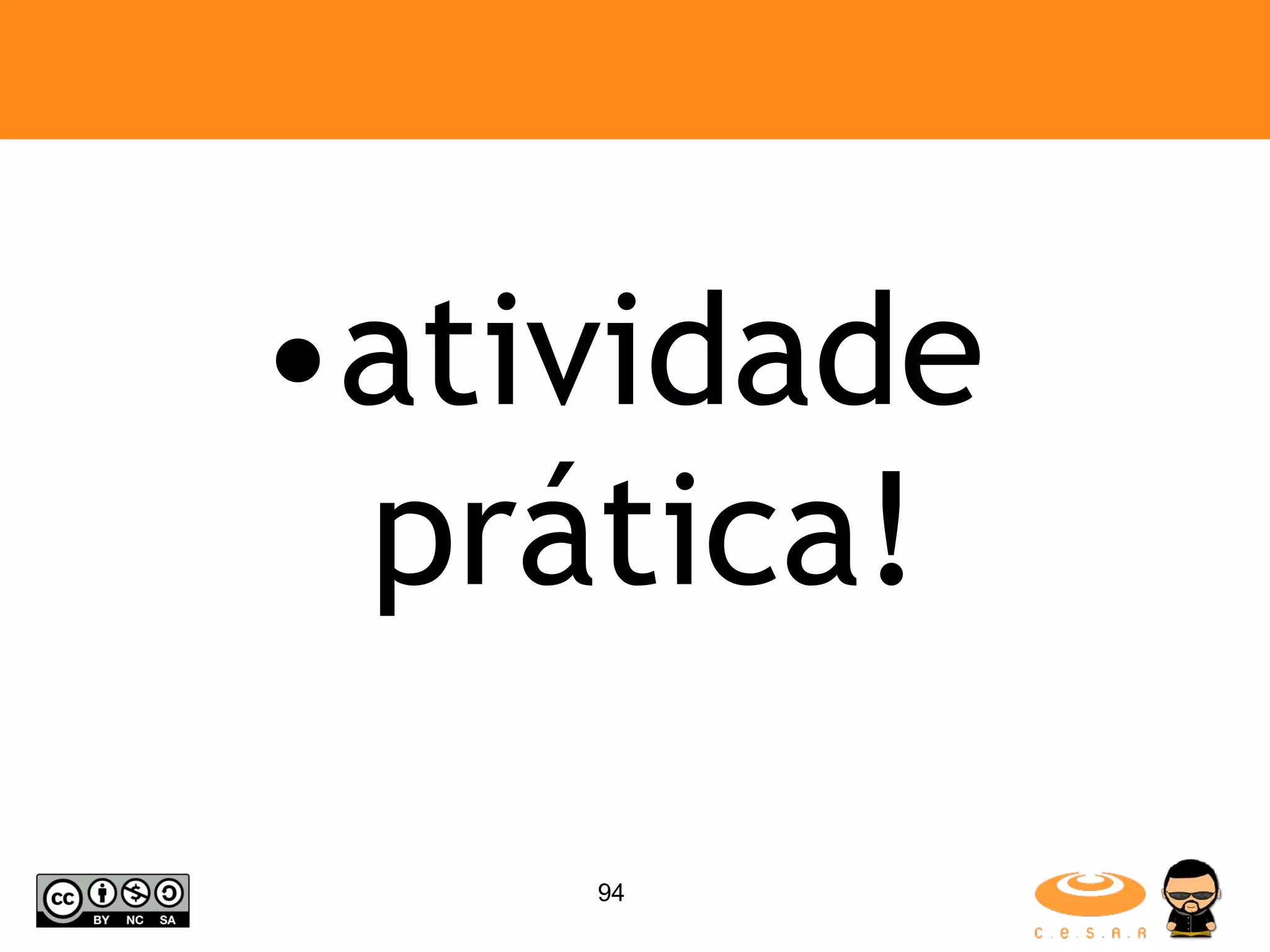 atividade prática! 