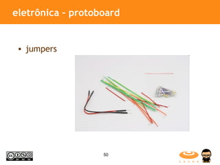 eletrônica – protoboard jumpers 
