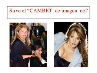 Sirve el “CAMBIO” de imagen no?
 