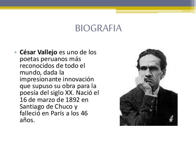 Cesar vallejo