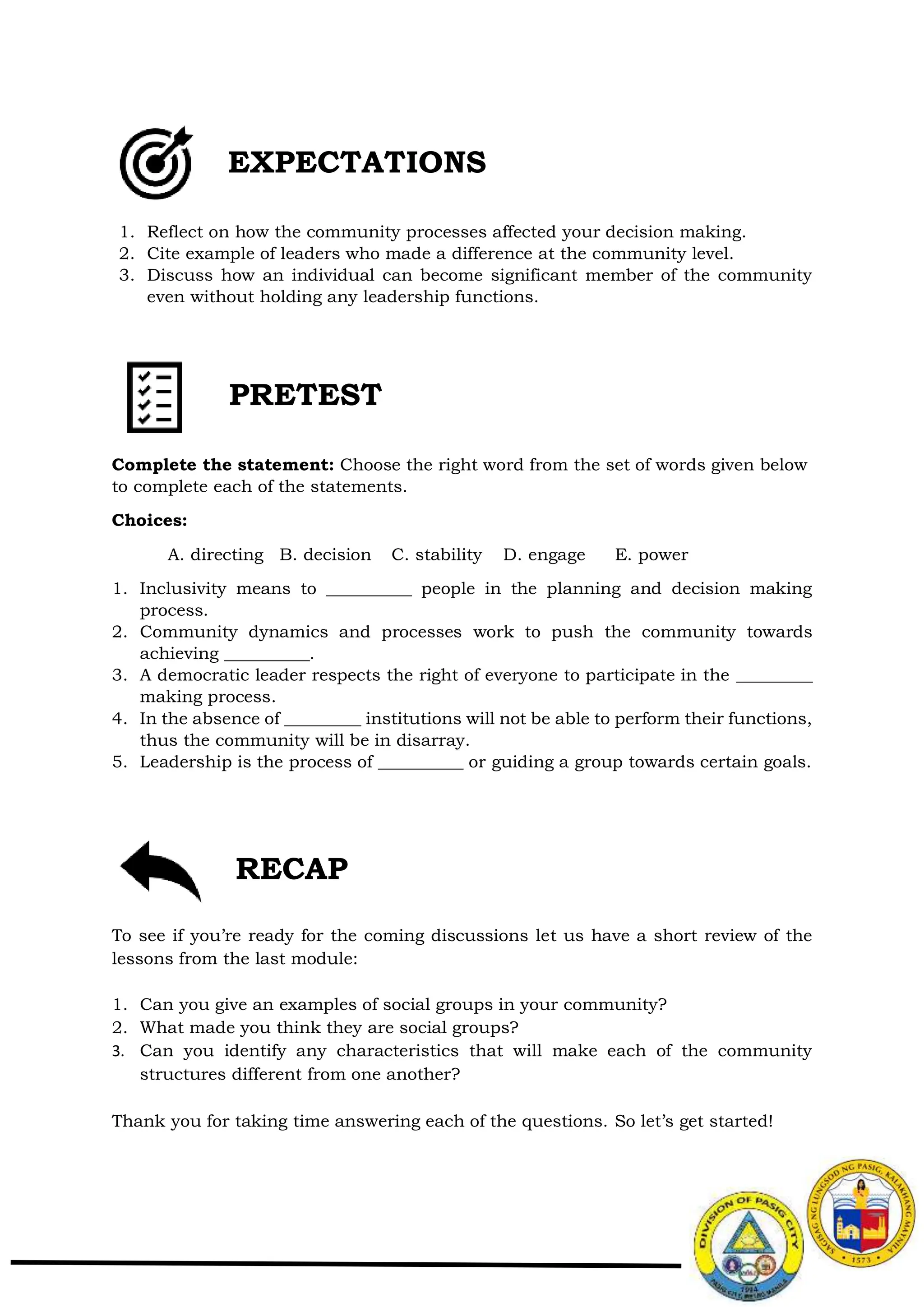 community engagement solidarity and citizenship | PDF