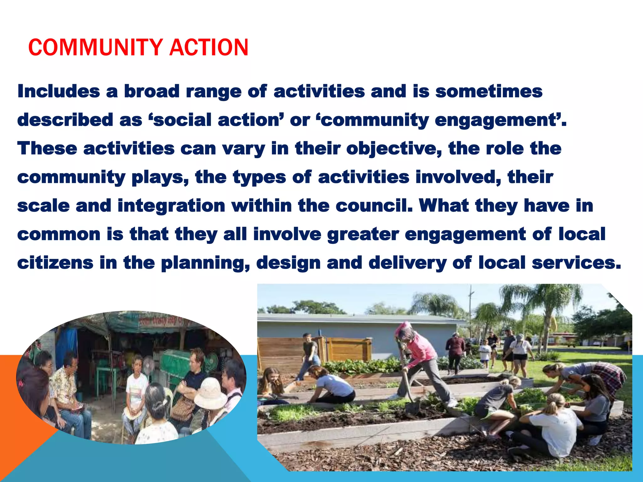 Purpose of Community Action | PPTX