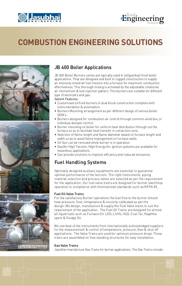 Combustion Engineering Solutions Boiler Applications