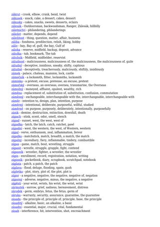 Cesko anglicky-online-slovnik