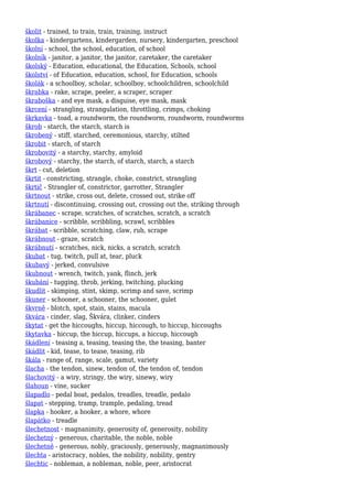 Cesko anglicky-online-slovnik