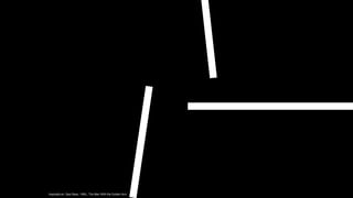 Inspirado en: Saul Bass, 1955,, The Man With the Golden Arm
 