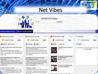 • Mettre des vidéos & screen shots articles
Net Vibes
07/02/2014 9
 