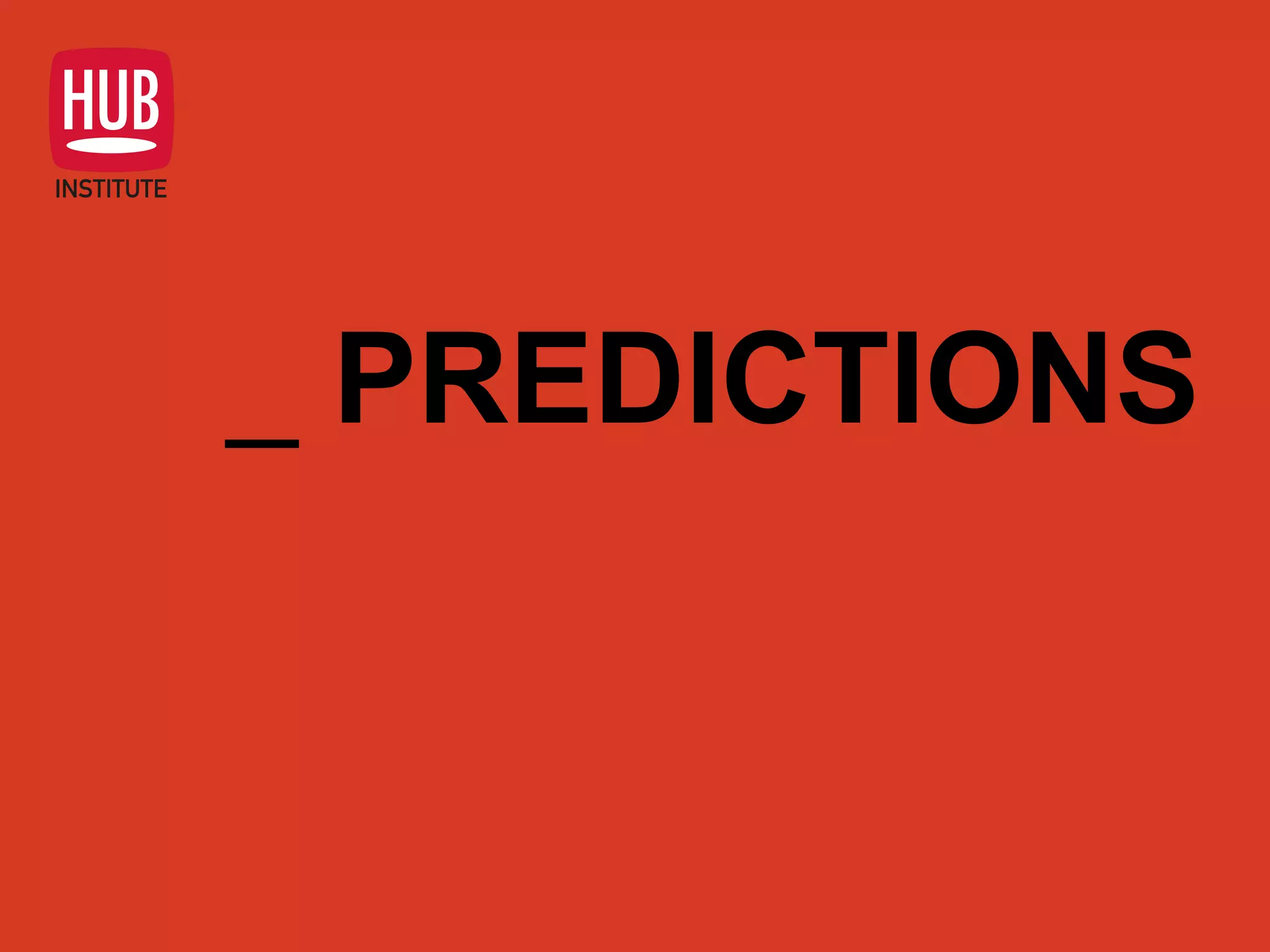 _ PREDICTIONS
 