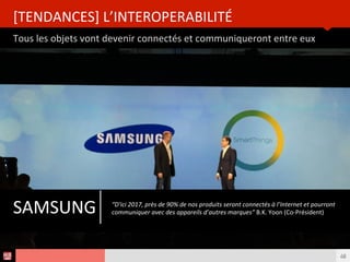 Analyse des Tendances du CES 2015HUB REPORT
Cessez de vous serrer la ceinture avec Belty
#6 FASHION
48
Belty est la première «ceinture intelligente» qui surveille votre tour
de taille et vous s’adapte à votre posture. Ce « gadget » traque
également votre actvité physique et est équipé d’un
accéléromètre.
Emota
 