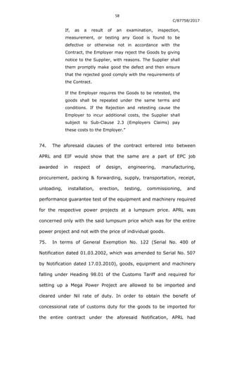 CESTAT Ruling Power Equipment 2022.pdf