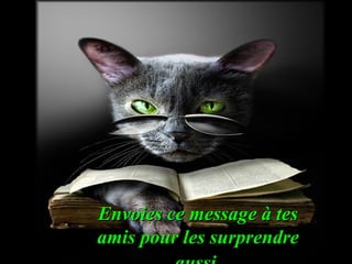 Envoies ce message à tes
amis pour les surprendre
 