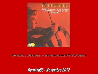 Images : Google – extraits de PPS diversImages : Google – extraits de PPS divers