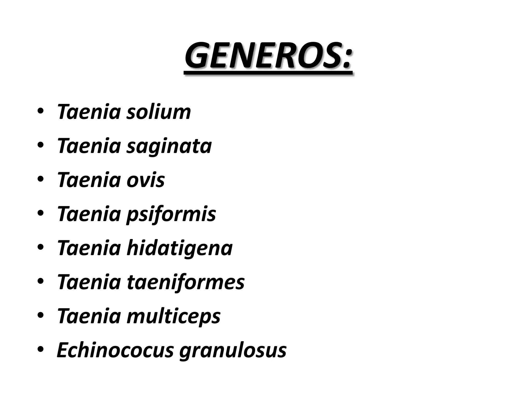 CONTROL – DIAGNOSTICO TRATAMIENTOControl de pulgas y piojosDx: encontrar en heces proglotides (granos de arroz).Técnicas de flotación (huevos)Tratamiento con praziquantelTratamiento contra pulgas 