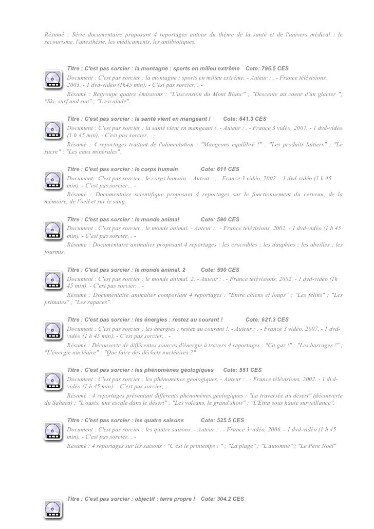 C Est Pas Sorcier