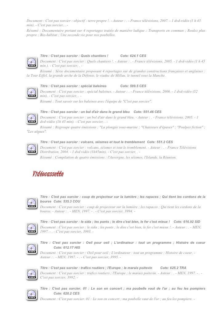 Cest Pas Sorcier