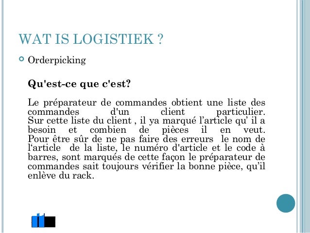 C est quoi la logistique C est quoi la logistique