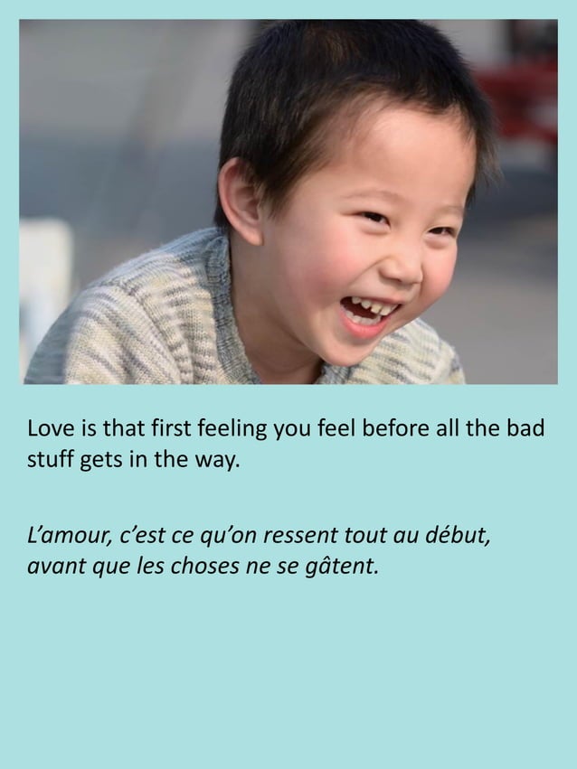 C’est quoi, l’amour? What Does Love Mean? PDF
