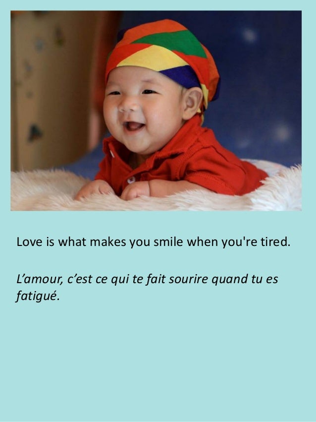 C’est quoi, l’amour? What Does Love Mean?