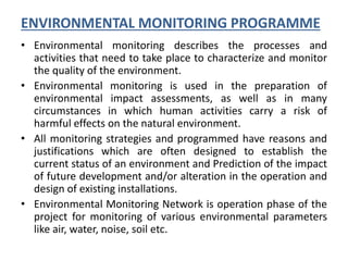 Environmental Monitoring Process CET 415 Module IV.pptx