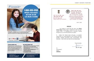 CETAA | Global Meet 2018 | Silicon Valley CONNECT | EMPOWER | TRANSFORM
38 39
To,
 