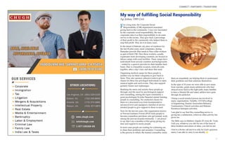 CONNECT | EMPOWER | TRANSFORM
15
For a long time, the Corporate Social
Responsibility (CSR) department mandated
giving back to the community. I was very fascinated
by the corporate social responsibility, the way
corporates take it as their responsibility to do some
service to the society. They give back a percentage
of their profit to the community who helped them to
reap that profit. They do it in many ways.
In the island of Bahrain, my place of residence for
the last 20 plus years, most companies, during
Ramadan provide Iftar meals to blue collar workers
as part of their CSR. Here these workers, usually
expatriates from developing countries, are housed in
labour camps with scant facilities. These camps have
individuals from several countries and backgrounds
– united by a quest to provide for their families back
home. Iftar is a beautiful occasion, when all come
together, after a day’s fast, and share that meal.
Organising medical camps for these people is
another way for these companies to give back to
them. They also sponsor cultural events to give a
chance for these less privileged individuals to enjoy
musical nights and such events. They also support
geriatric homes and orphanages.
Realising the stress and anxiety these people go
through, and the need for psychological support
and counselling, among the expat community a
great psychologist Dr.John Panackel started training
people in counselling. He conducted classes for
them in a structured way from fundamental to
advanced level and equipped a handful of service
minded people to give support to those in need.
Now for the last ten years, this organisation known
as Pravasi Guidance Forum (PGF) train people to
become counsellors and those who get trained, work
among the pravasi (expat)community . I am proud
to say that I am a member of this group giving my
time and support to needy people.
In most cases people are waiting for a listening ear,
to share their problems and anxieties. Counselling
is the process in which, the trained counsellor, lends
My way of fulfilling Social Responsibility
them an empathetic ear helping them to understand
their problems and find solutions themselves.
In the span of 10 years we were able to save many
from suicides, guide many adolescents who had
strayed away back to the right path, many families
to have a blissful life and many addicts have gone
through de-addiction.
I being a social minded person am involved in
many organisations. Notably, CETAB (college
of Engineering Alumni Association Bahrain),
Toastmasters, Church activities and Bahrain
Keraleeya Samajam activities.
I am glad to say that this counselling service is
giving me a satisfaction, which no other activity has
given me.
The Bible says in Mathew chapter 25 verse 40, ‘Truly
I tell you, whatever you did for one of the least of
these brothers and sisters of mine, you did for me’
I feel it a divine call and it is only by God’s gracious
mercy I am able to carry it out silently. n
Agi Joshua, 1989 Civil.
 