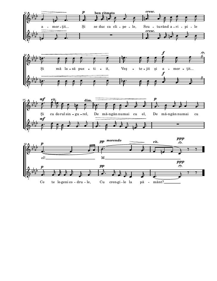 Ce Te Legeni Codrule Strofe Ce te legeni_codrule