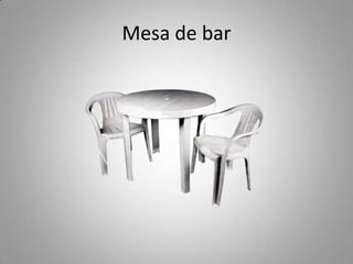 Mesa de bar