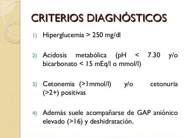 Cetoacidosis diabetica