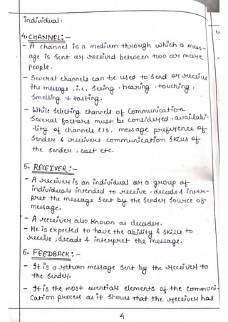 Communication education technology unit 01 notes bsc nursing 2nd year | PDF