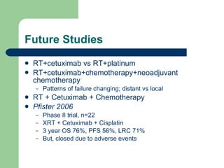 Cetuximab Plus Radiotherapy For Head And Neck Cancer | PPT