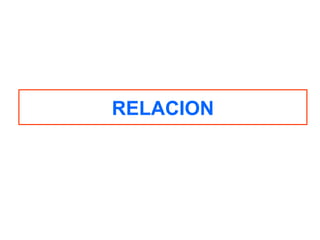 RELACION 