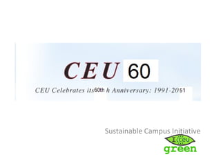 Sustainable Campus Initiative 