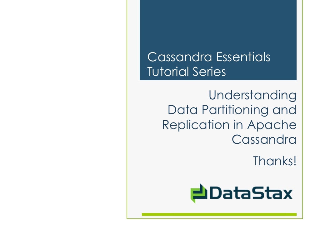Cassandra Link Understanding Data Partitioning and Replication in