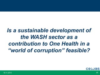Challenges to Opportunities in Sustainable Sanitation and Water ...