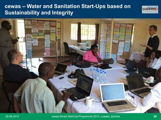 Challenges to Opportunities in Sustainable Sanitation and Water ...
