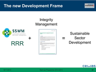 Challenges to Opportunities in Sustainable Sanitation and Water ...