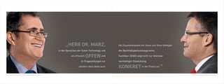 Prof. Dr.-Ing. Jorge Marx Gómez, Universität Oldenburg, Department für Informatik   Dr. Joachim Marz, Leiter IT bei CEWE COLOR in Oldenburg
 