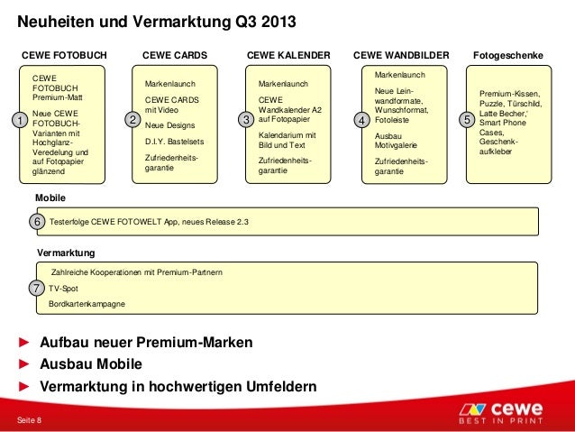 Cewe Analyst Presentation Results Q3 13