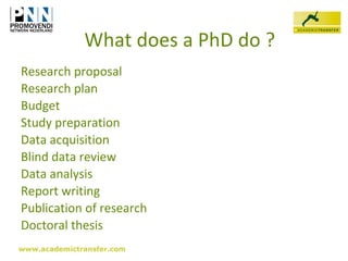Why A PhD | PPT