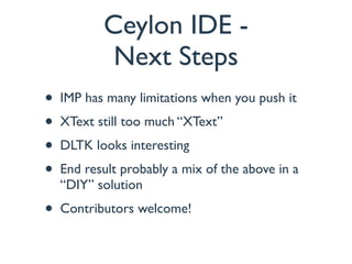Ceylon - the language and its tools | KEY